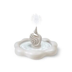 MINNIDIP Exclusive Resort Collection Inflatable Fountain Play Sprinkler Swan